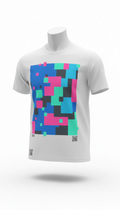 Pixel Blue graphic print tee